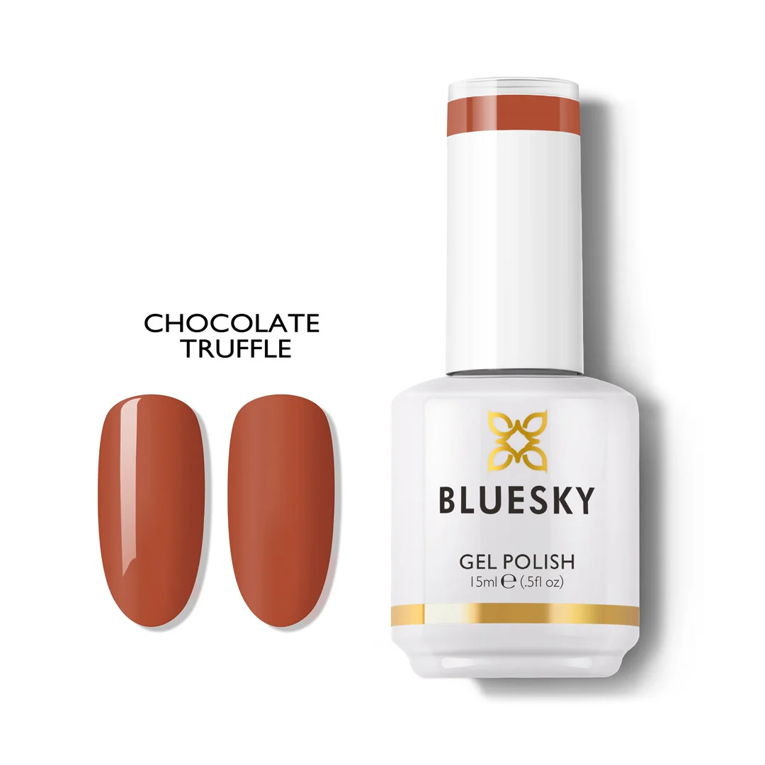 Φωτογραφία προϊόντος: Bluesky Hμιμόνιμο Bερνίκι CHOCOLATE TRUFFLE (ΚΕΡΑΜΙΔΙ) 15ml
