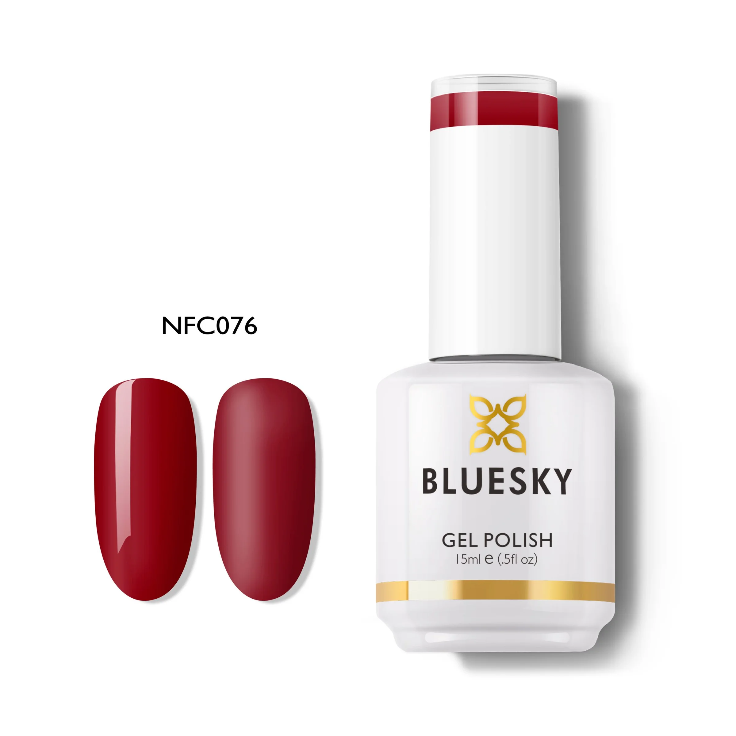 Φωτογραφία προϊόντος: Ημιμόνιμο Βερνίκι Bluesky Gel Polish NFC076 15ml