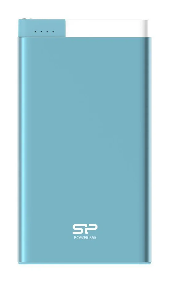 Φωτογραφία προϊόντος: SILICON POWER Power Bank S105 10000mAh, USB, Micro/Lightning Input, μπλε