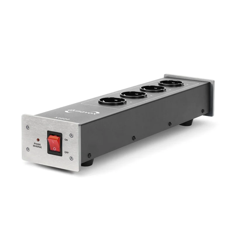 Φωτογραφία προϊόντος: Dynavox X1000 HiFi Power Strip Silver - Πολύπριζο Hi-Fi με Φίλτρο Παρεμβολών και Ένδειξη Φάσης