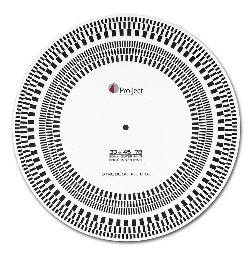 Φωτογραφία προϊόντος: Pro-Ject Audio Strobe it - Στροβοσκοπικός Δίσκος για Ακριβή Ρύθμιση Ταχύτητας Πικάπ