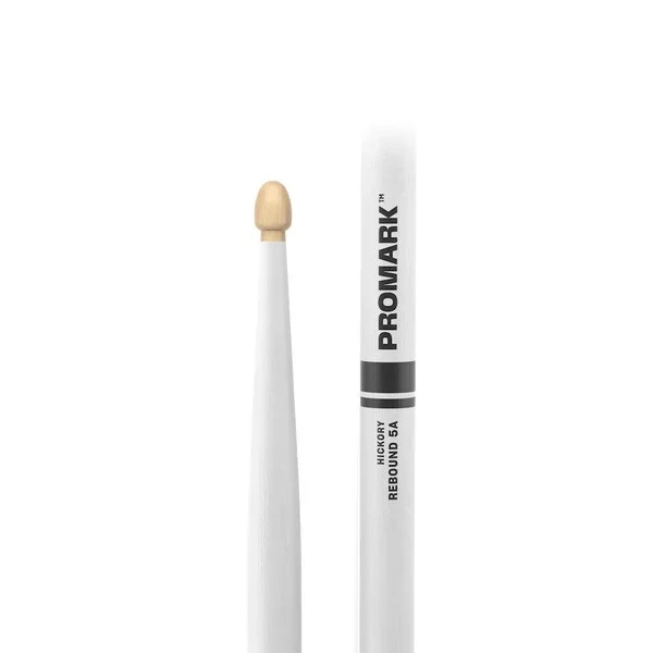 Φωτογραφία προϊόντος: ProMark RBH565AW-WHITE Rebound 5A - Hickory Μπαγκέτες Βαμμένες Λευκές