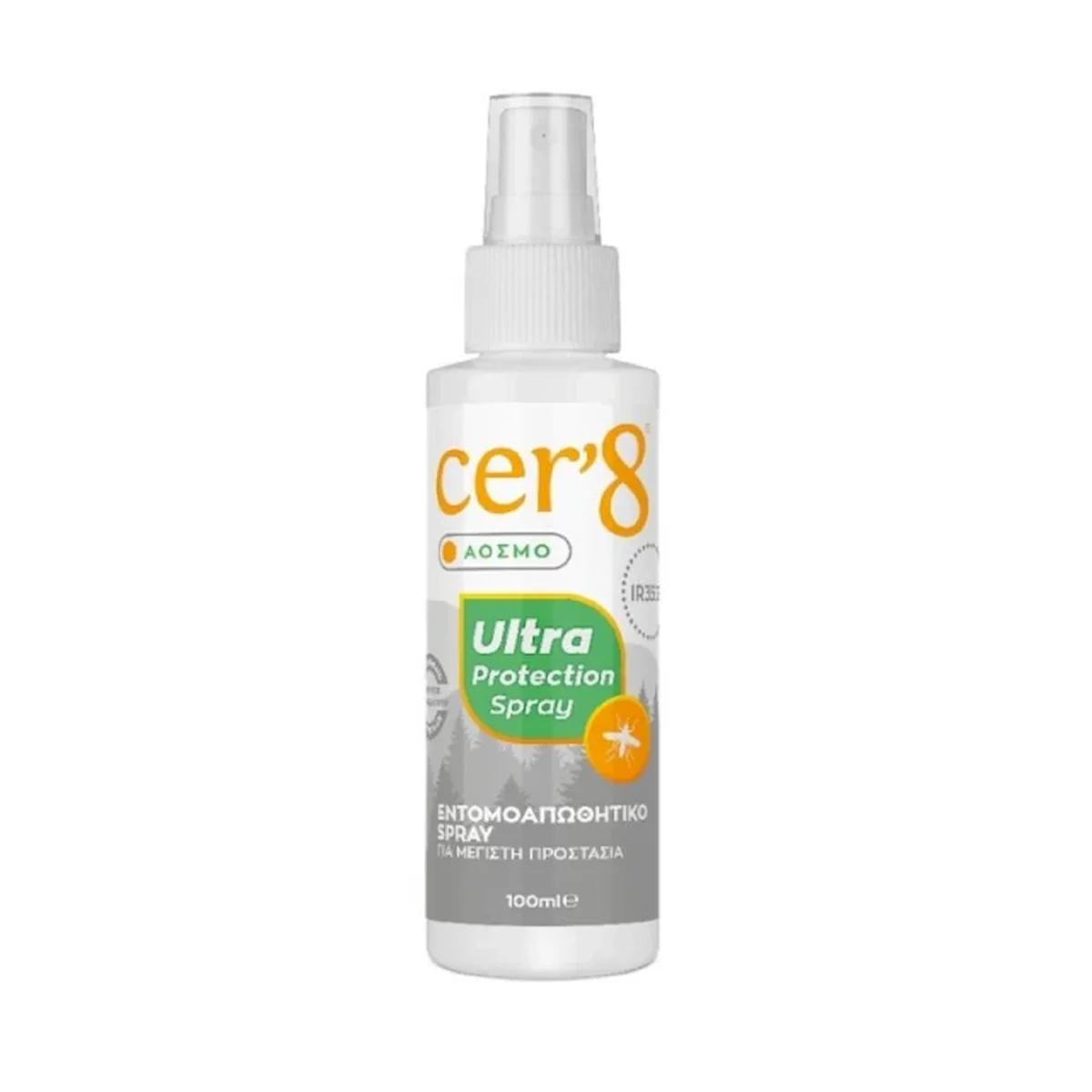 Φωτογραφία προϊόντος: Vican,Vican Cer'8 Cer' 8 Ultra Protection Spray Εντομοαπωθητικό Σπρέι, 100ml
