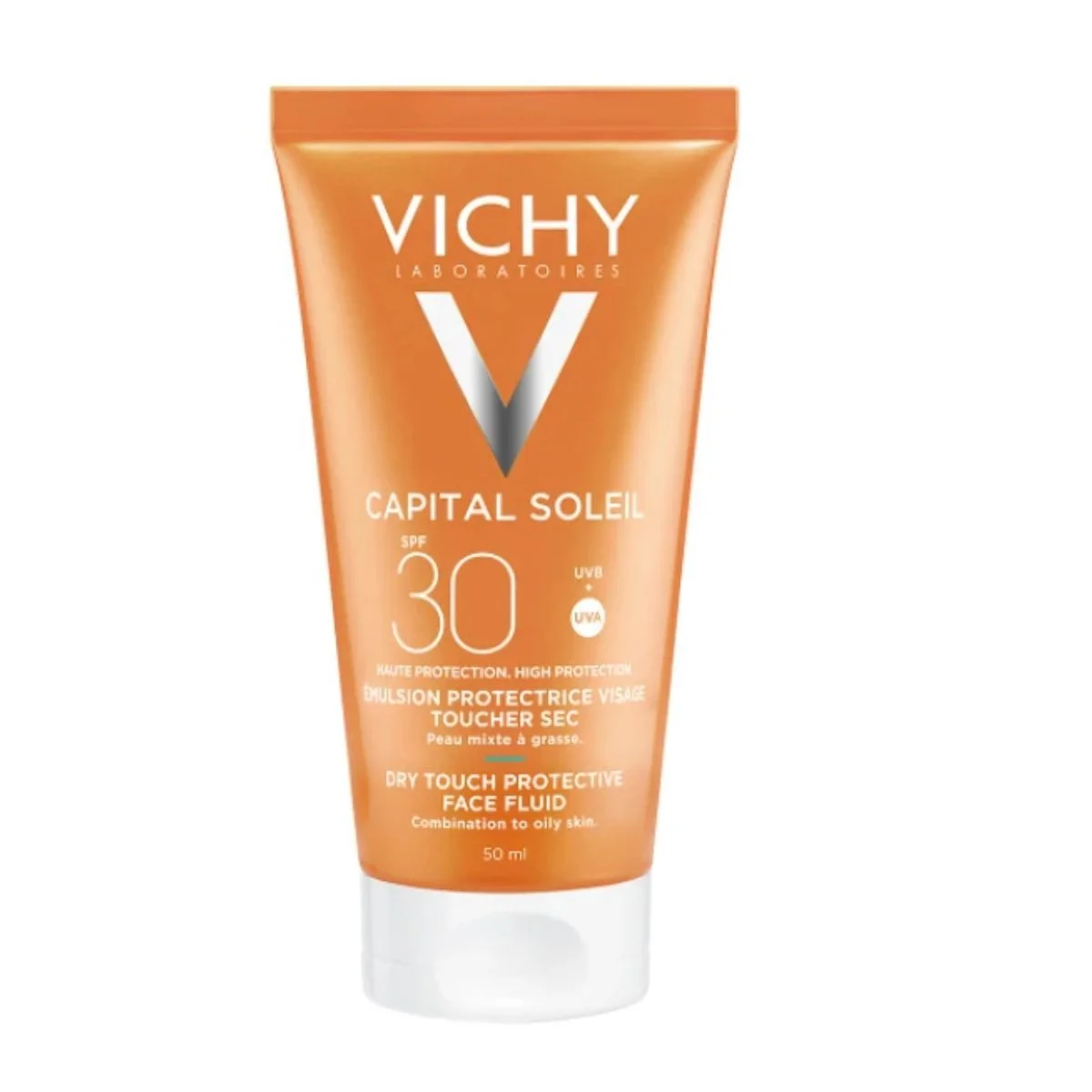 Φωτογραφία προϊόντος: Vichy,Vichy Capital Soleil Vichy Capital Soleil Dry Touch Αντηλιακή Κρέμα Προσώπου Ματ Αποτέλεσμα SPF30 50ml