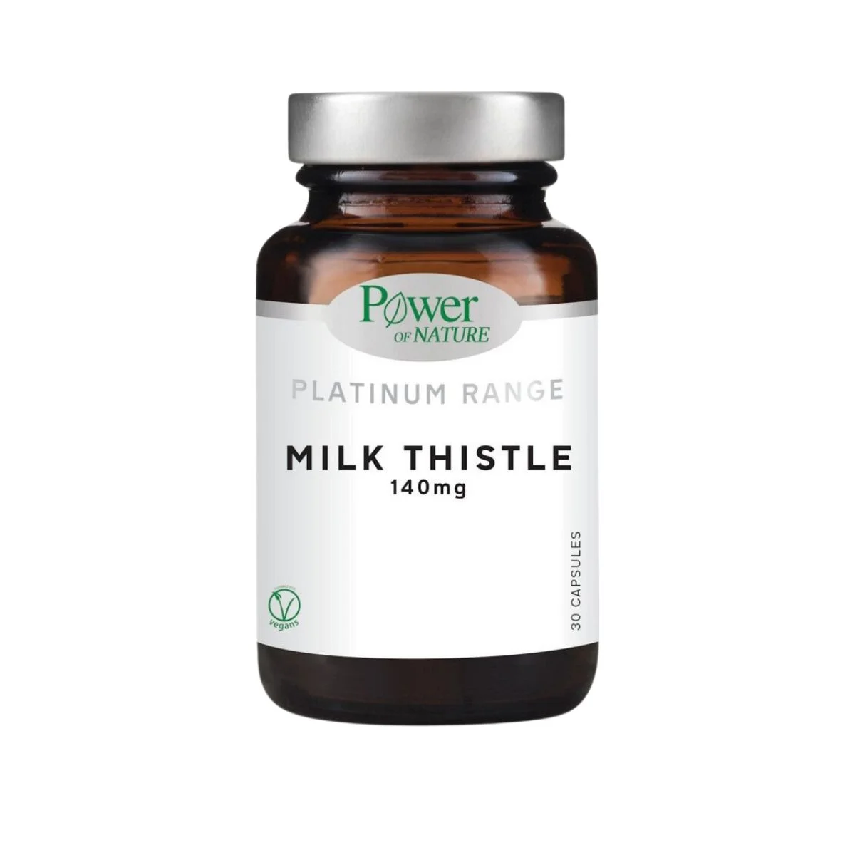 Φωτογραφία προϊόντος: Power Health,Power Health Superfoods Power Of Nature Platinum Range Milk Thistle 140mg 30 κάψουλες