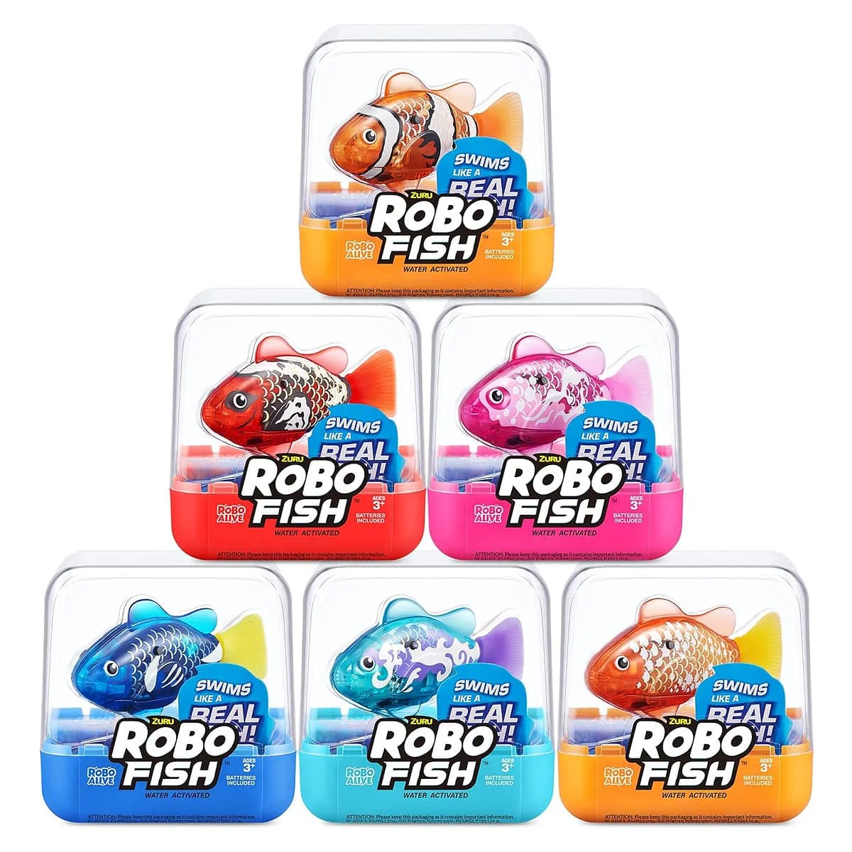 Φωτογραφία προϊόντος: Ψαράκι κινητικό Zuru Robo Fish Series 3