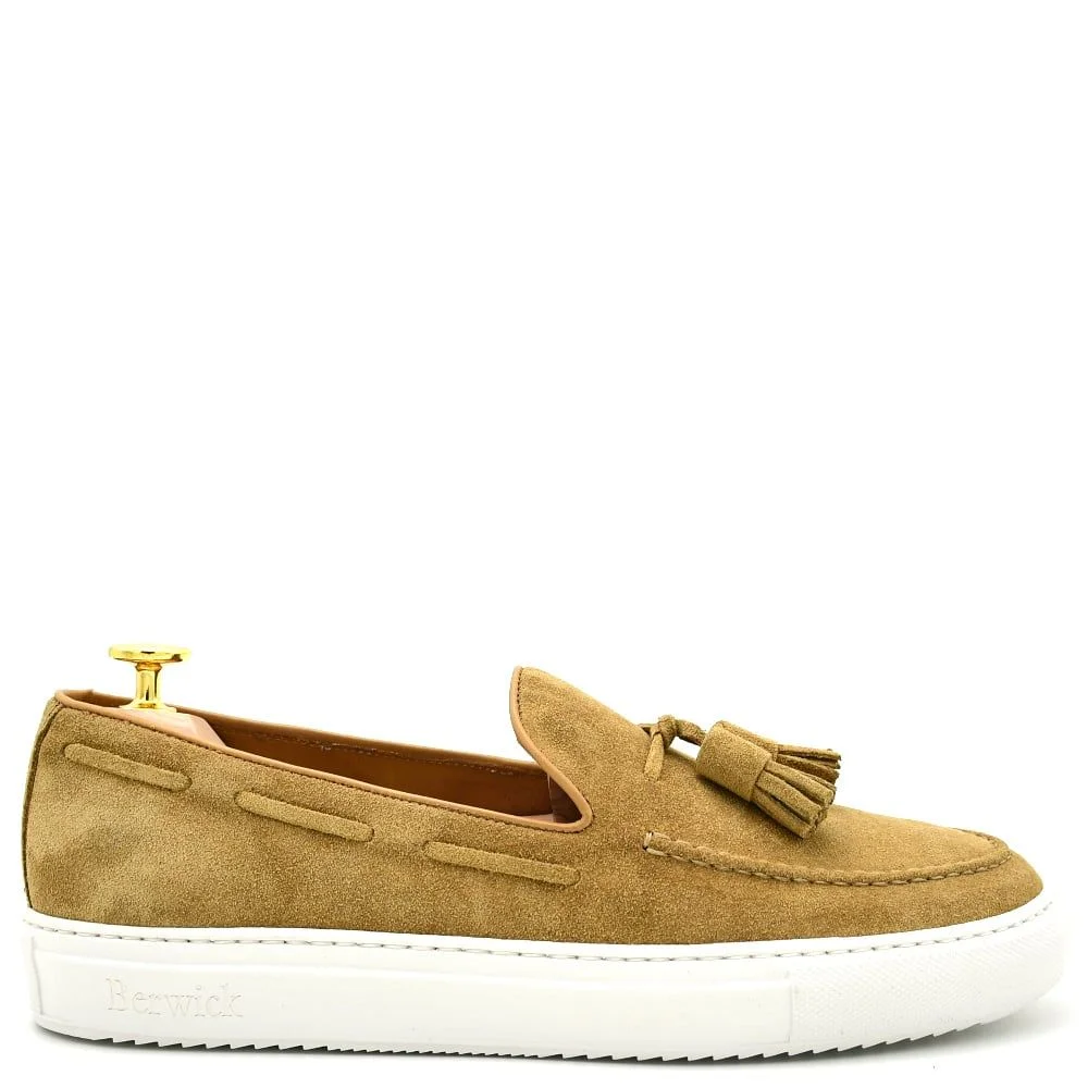 Φωτογραφία προϊόντος: BERWICK 1707 Loafers Ανδρικά παπούτσια Berwick D545 σε δέρμα σουέτ της άμμου