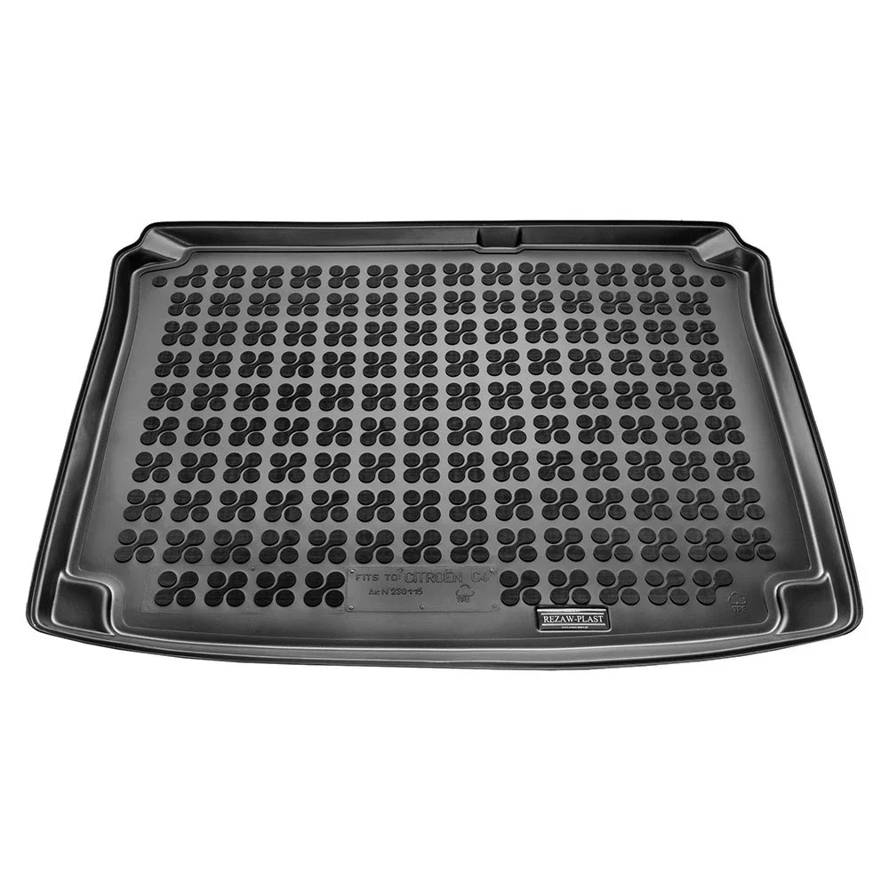Φωτογραφία προϊόντος: Citroen C4 3D/5D (2004-2010) πατάκι πορτ μπαγκάζ λαστιχένιο μαύρο σκαφάκι Rezaw Plast - 1τμχ