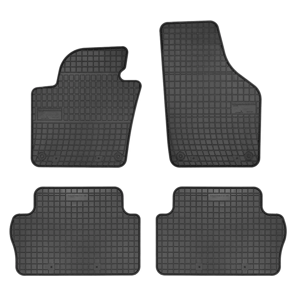 Φωτογραφία προϊόντος: VW Sharan (2010+) / Seat Alhambra (2010+) λαστιχένια μαύρα πατάκια Frogum El Toro - 4τμχ