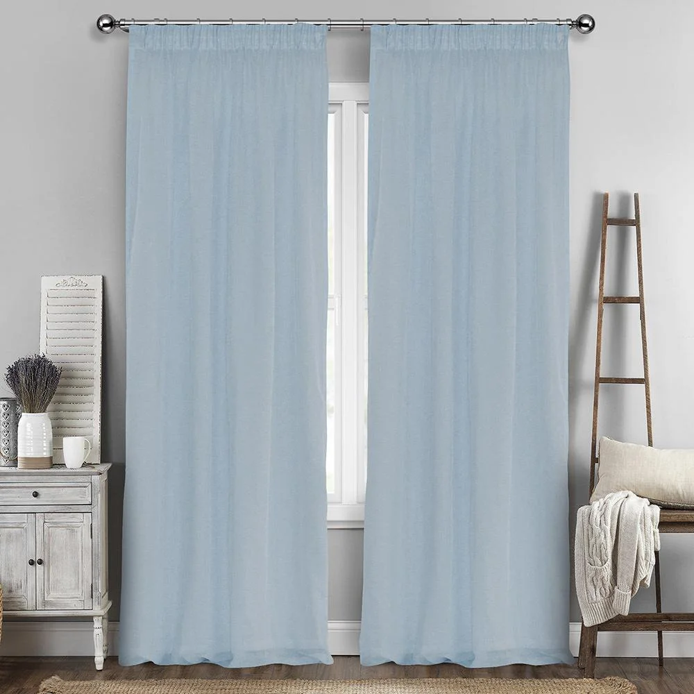 Φωτογραφία προϊόντος: LinoHome LINO ΚΟΥΡΤΙΝΑ LINE ΜΕ ΤΡΕΣΑ 601 CIEL 145X295