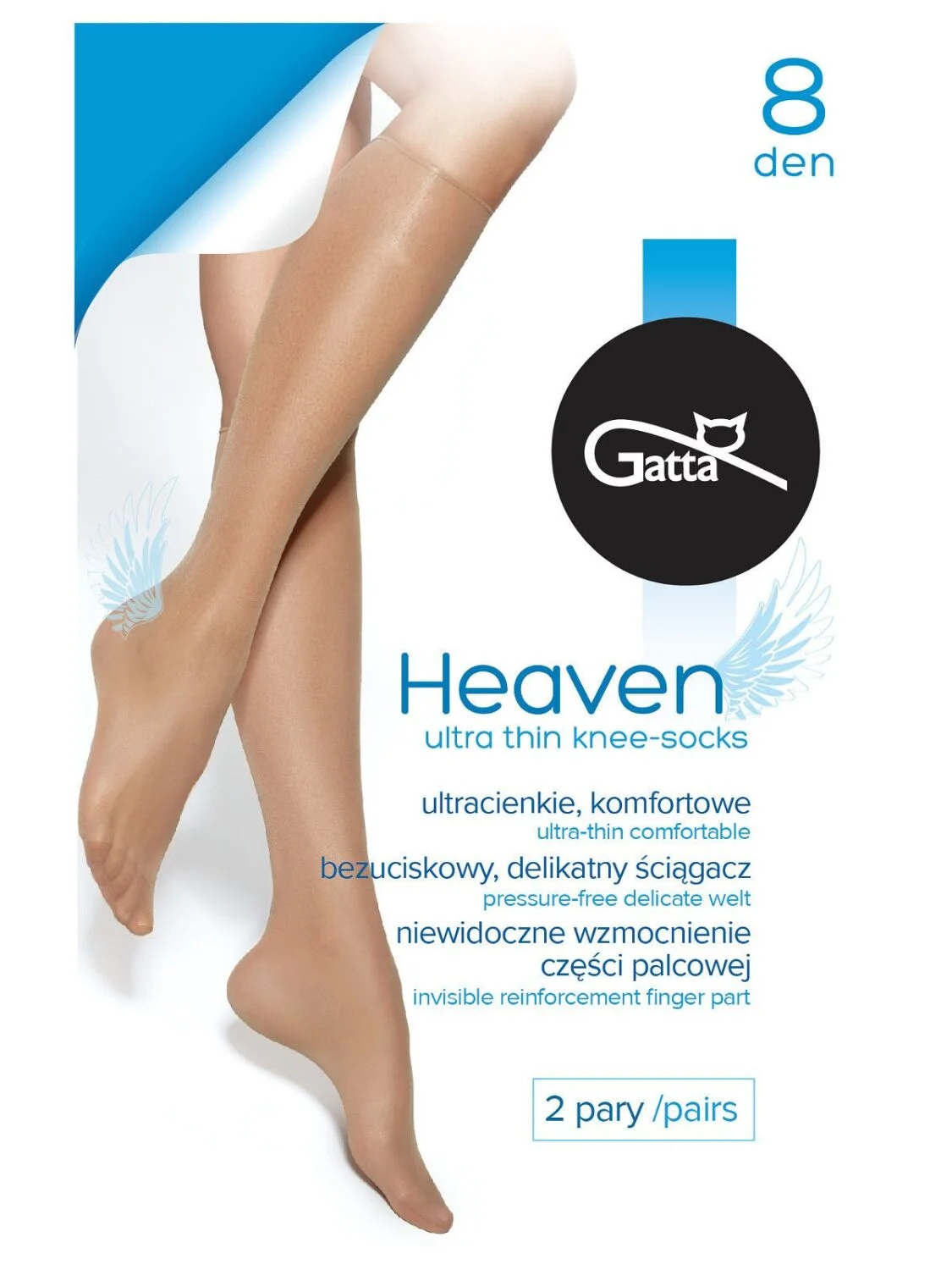 Φωτογραφία προϊόντος: Gatta Καλτσάκια Heaven 8 Den (2Τμχ)