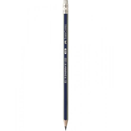 Φωτογραφία προϊόντος: FABER-CASTELL Faber Castell Μολύβι Goldfaber 1222 HB με γόμα 116801
