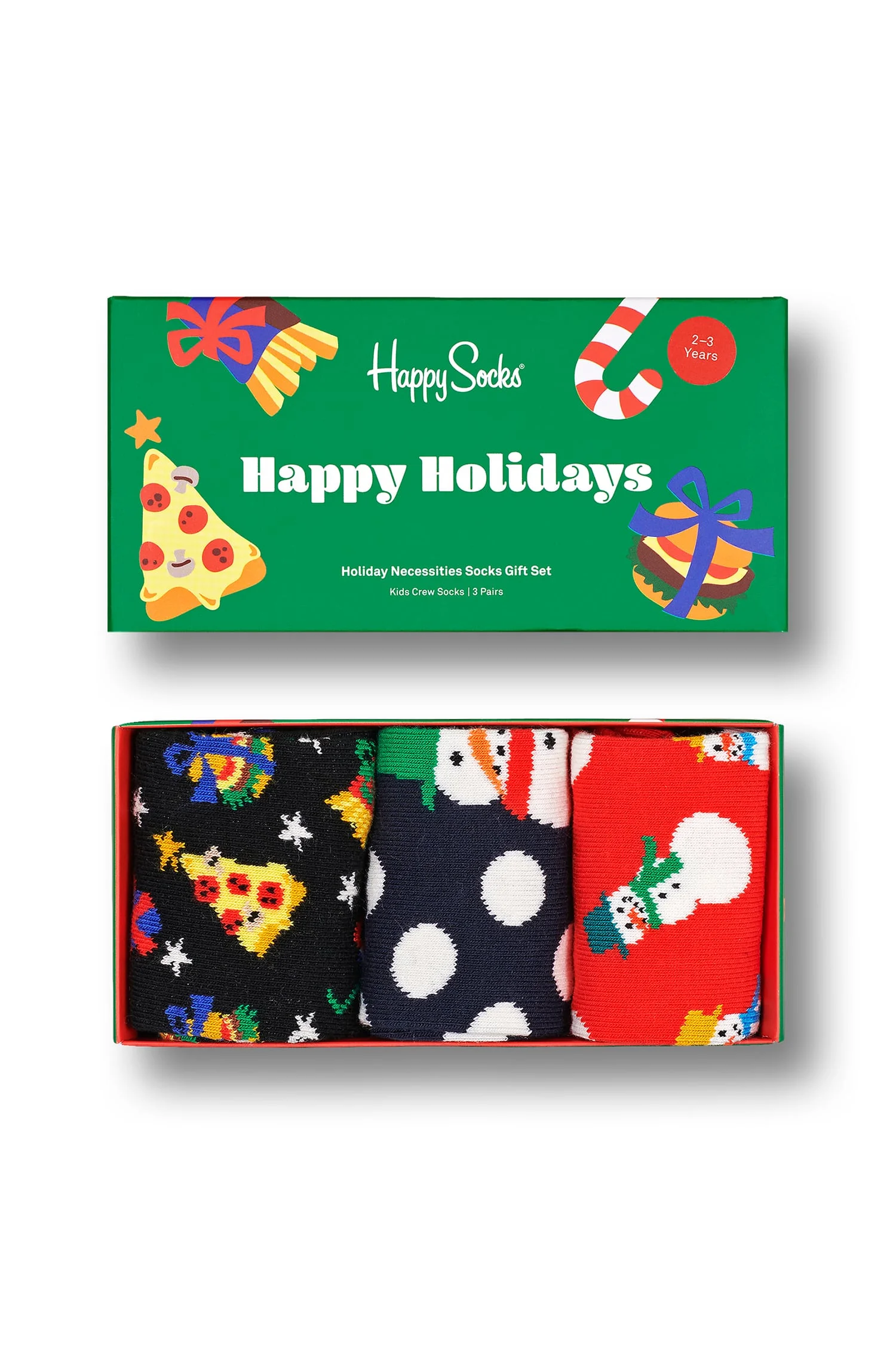 Φωτογραφία προϊόντος: HAPPY SOCKS ΚΑΛΤΣΕΣ ΠΑΙΔΙΚΕΣ 3-PACK HOLIDAY SOCKS GIFT SET ΠΟΛΥΧΡΩΜΟ