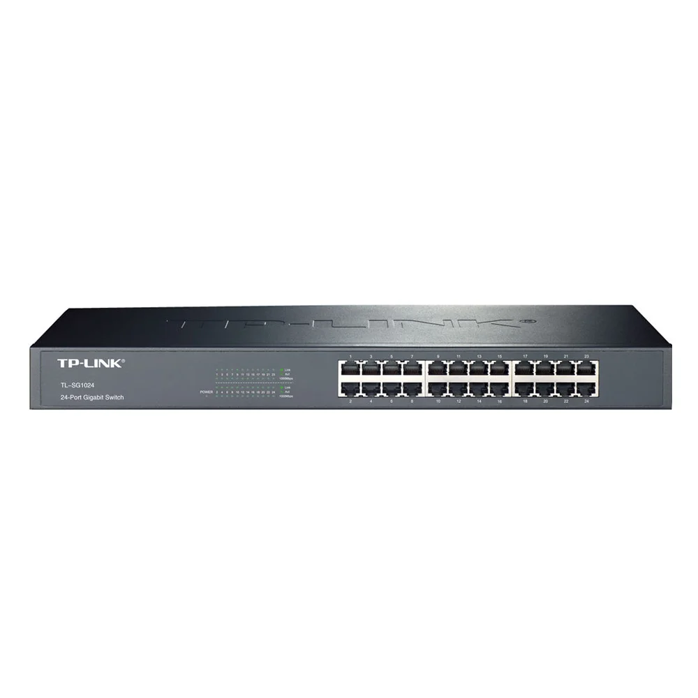 Φωτογραφία προϊόντος: TP-LINK 24-Port Gigabit Desktop/Rackmount Unmanaged Switch V9 (TL-SG1024D) (TPTL-SG1024D)