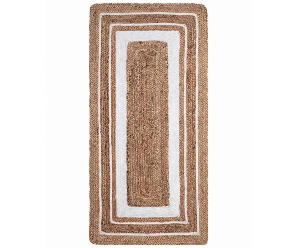 Φωτογραφία προϊόντος: Silk Fashion Χαλί Jute 70x160 1726 Natural-White