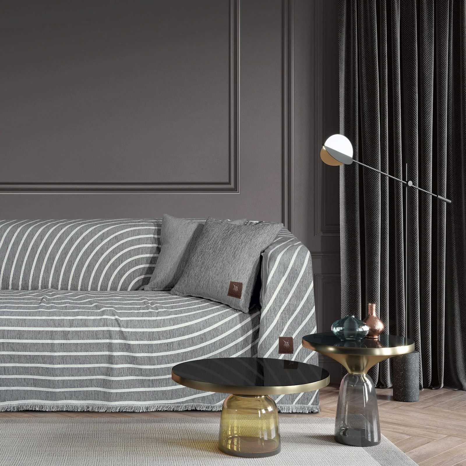 Φωτογραφία προϊόντος: GREENWICH POLO CLUB ΡΙΧΤΑΡΙ 180Χ300 2775 GREY-ECRU