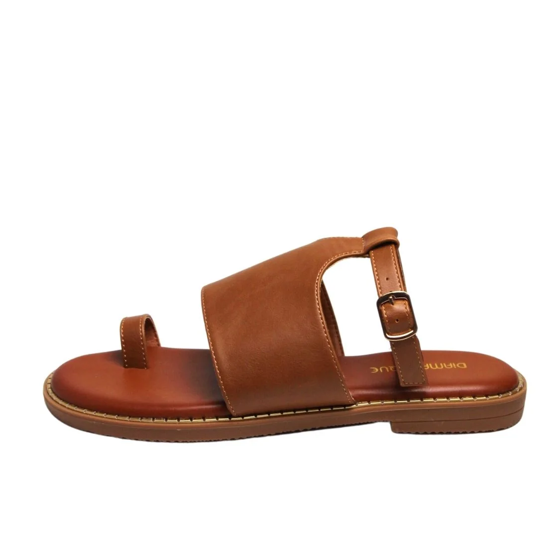Φωτογραφία προϊόντος: DIAMANTIQUE Camel flat σανδάλι με λουράκια