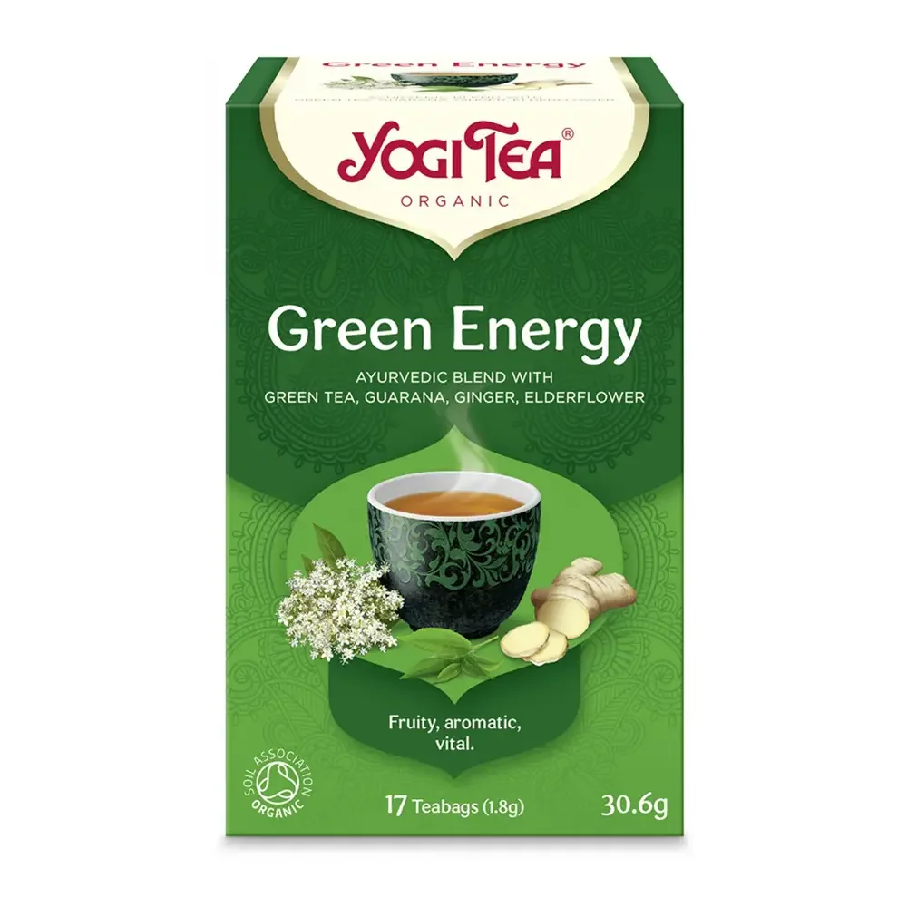 Φωτογραφία προϊόντος: Yogi Tea Green Energy Βιο 30,6Γρ - ΓΙ1207