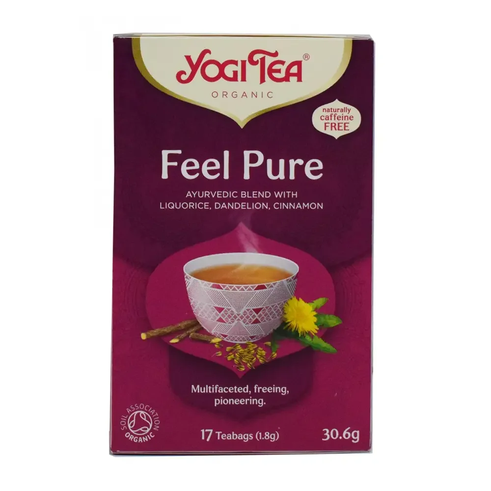 Φωτογραφία προϊόντος: OEM Yogi Tea Feel Pure (Dετοχ) Βιο 30,6Γρ - ΓΙ1209