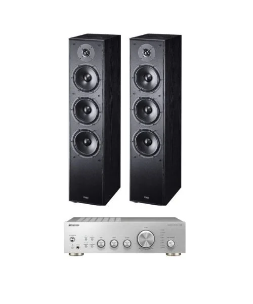 Φωτογραφία προϊόντος: Magnat, Pioneer Hi-Fi Stereo System με Ενισχυτή Pioneer A-40AE και Ηχεία Magnat Monitor S70 Black +ΔΩΡΟ Hi-Fi Streamer