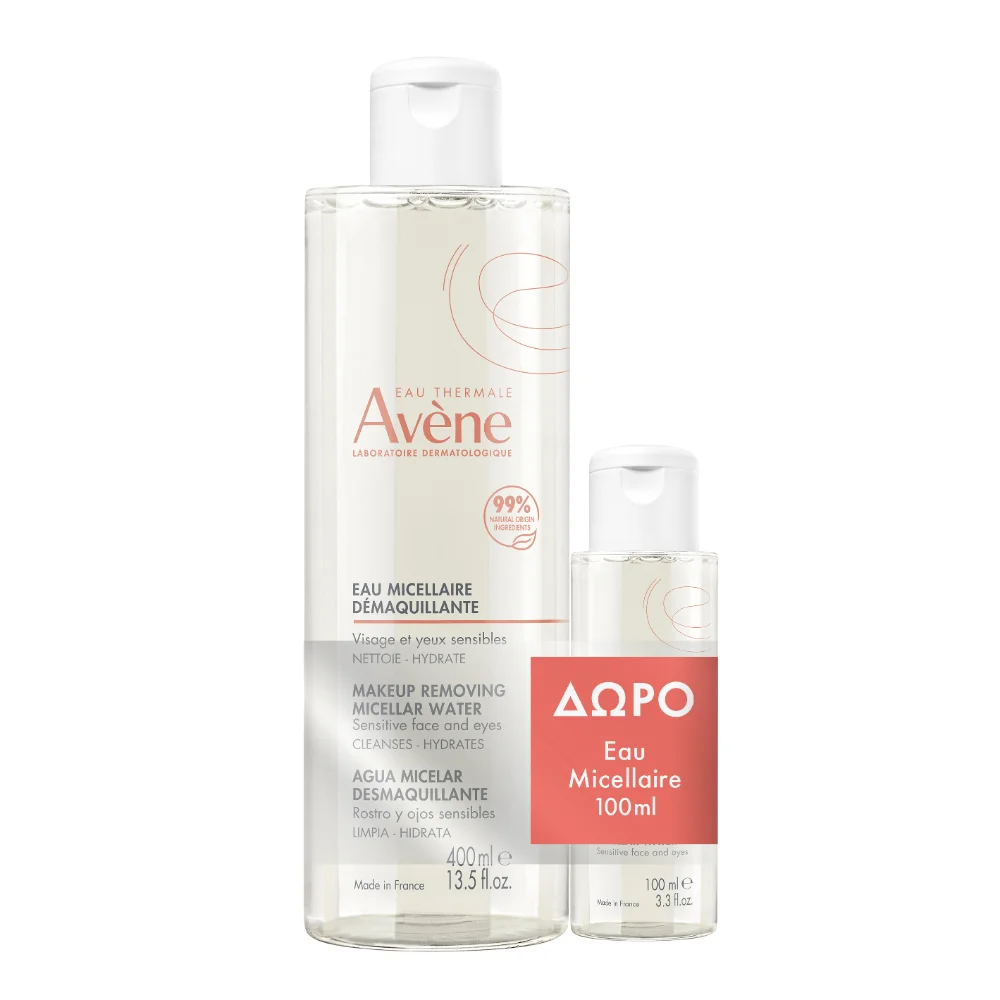 Φωτογραφία προϊόντος: AVENE Promo Nερό Micellaire 400ml & Δώρο Nερό Μicellaire 100ml