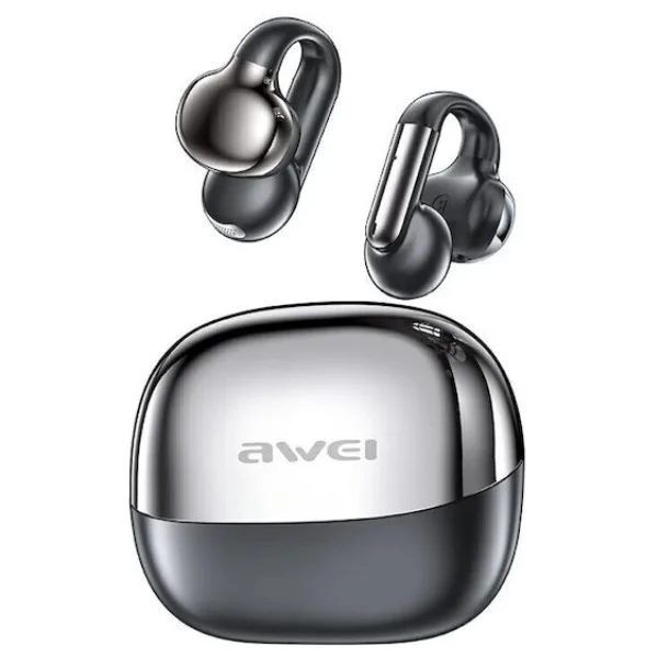 Φωτογραφία προϊόντος: OEM Bluetooth Ακουστικά Open Ear Awei TZ30 με Θήκη Φόρτισης & Αντοχή στον Ιδρώτα Μαύρα