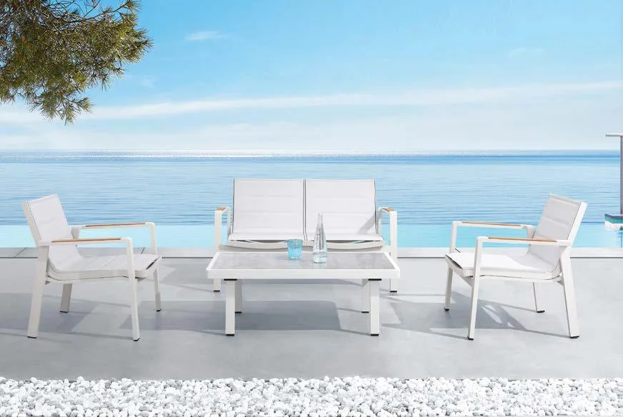 Φωτογραφία προϊόντος: Higold Nofi 2.0-2 Lounge Set white-grey