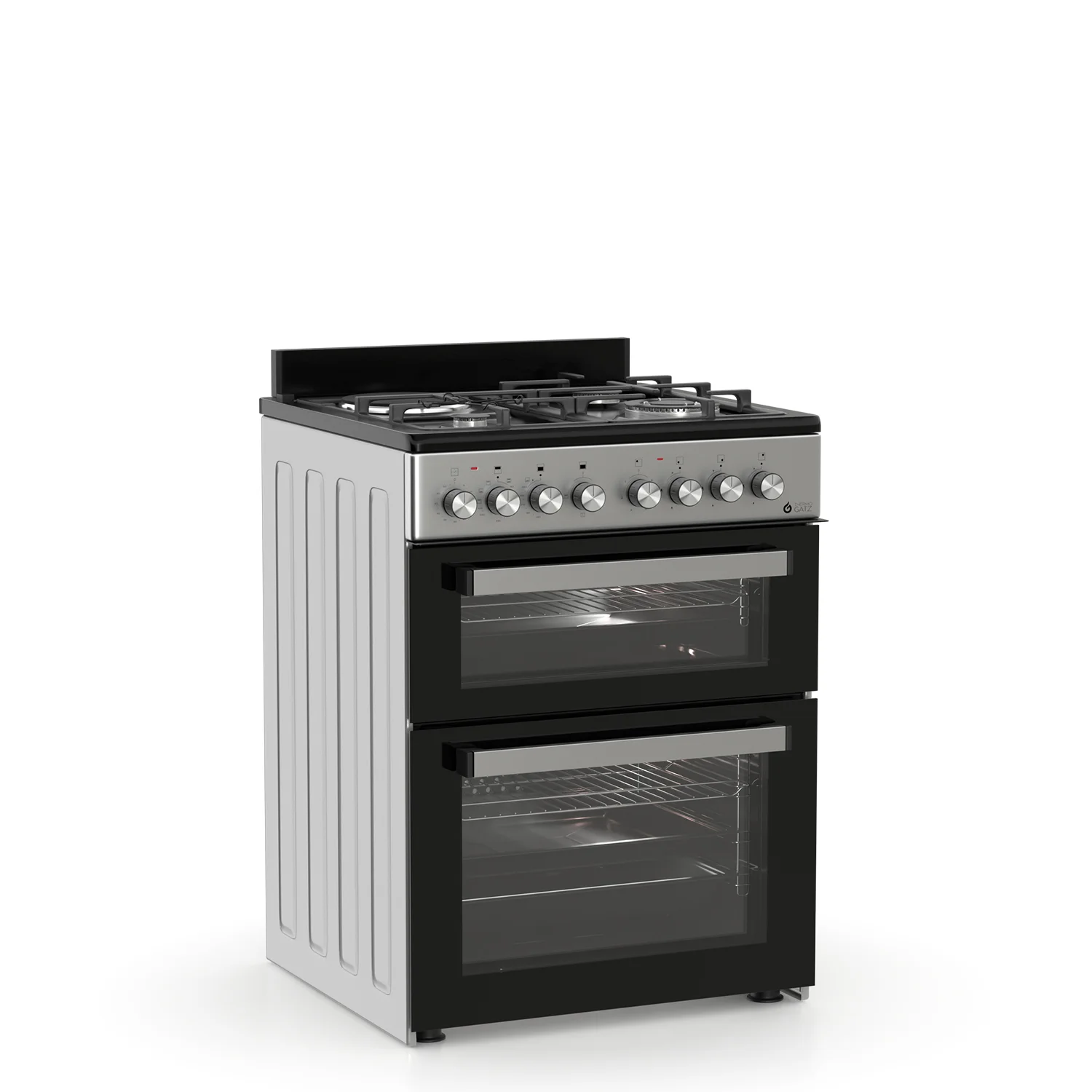 Φωτογραφία προϊόντος: THERMOGATZ ΚΟΥΖΙΝΑ ΜΙΚΤΗ TGS 8001 IX DOUBLE-CAVITY