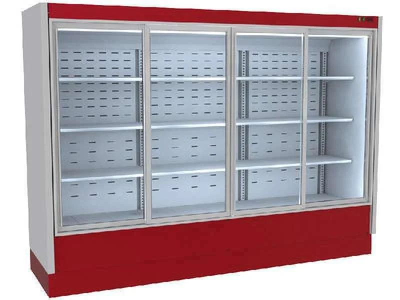 Φωτογραφία προϊόντος: Dominox Βιτρίνα Self Service Μαναβικής ΙΝΟΧ 304 με ενσωματωμένη μηχανή και συρόμενα κρύσταλλα 300Χ70Χ210