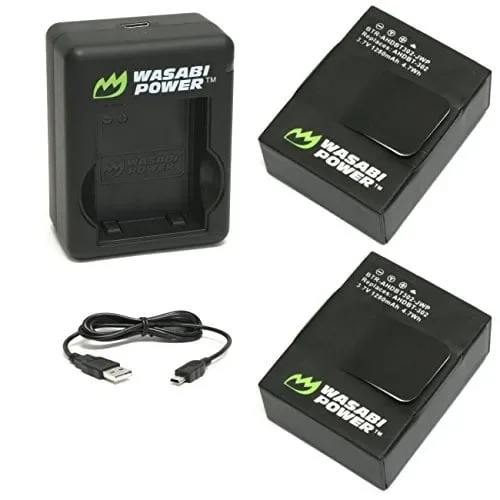 Φωτογραφία προϊόντος: GR Wasabi Power Battery Kit with Dual Charger for GoPro HERO3/HERO3+ έως 12 άτοκες δόσεις ή 24 δόσεις