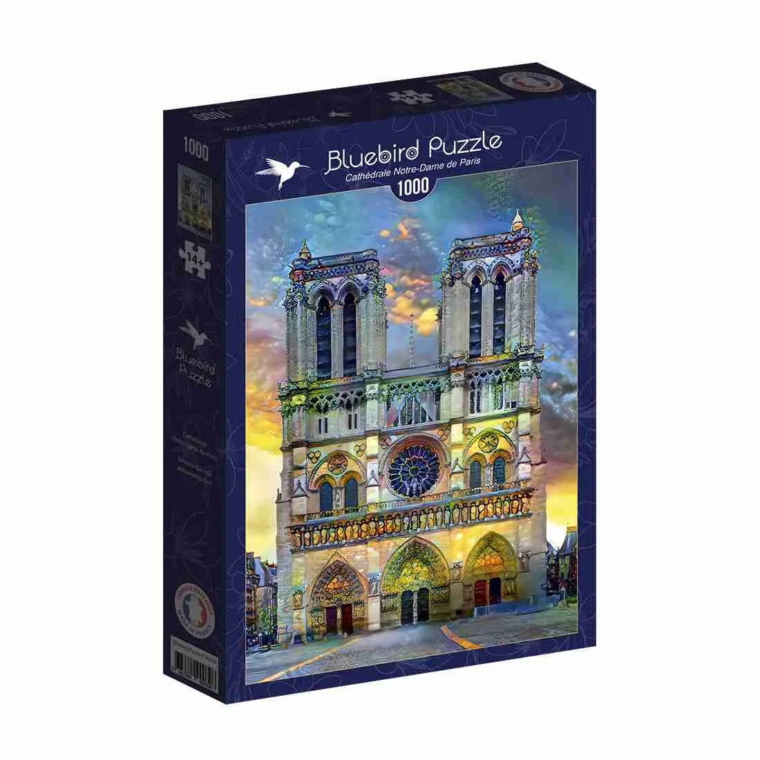 Φωτογραφία προϊόντος: Bluebird Puzzle -90039-Notre Dame de Paris Cathedral -1000 pieces