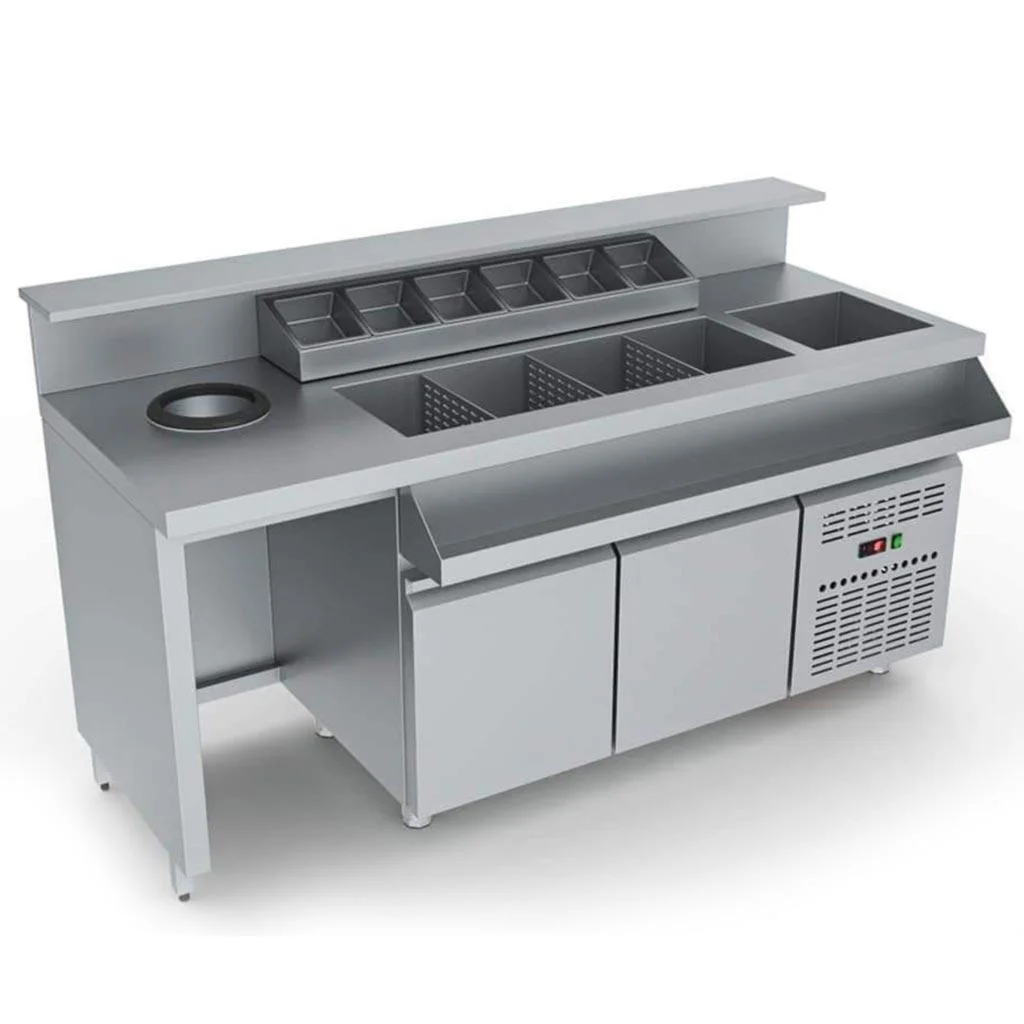 Φωτογραφία προϊόντος: Dominox Ψυχόμενο Bar Station 184x80x111cm Domox BS Refrigerated 184in