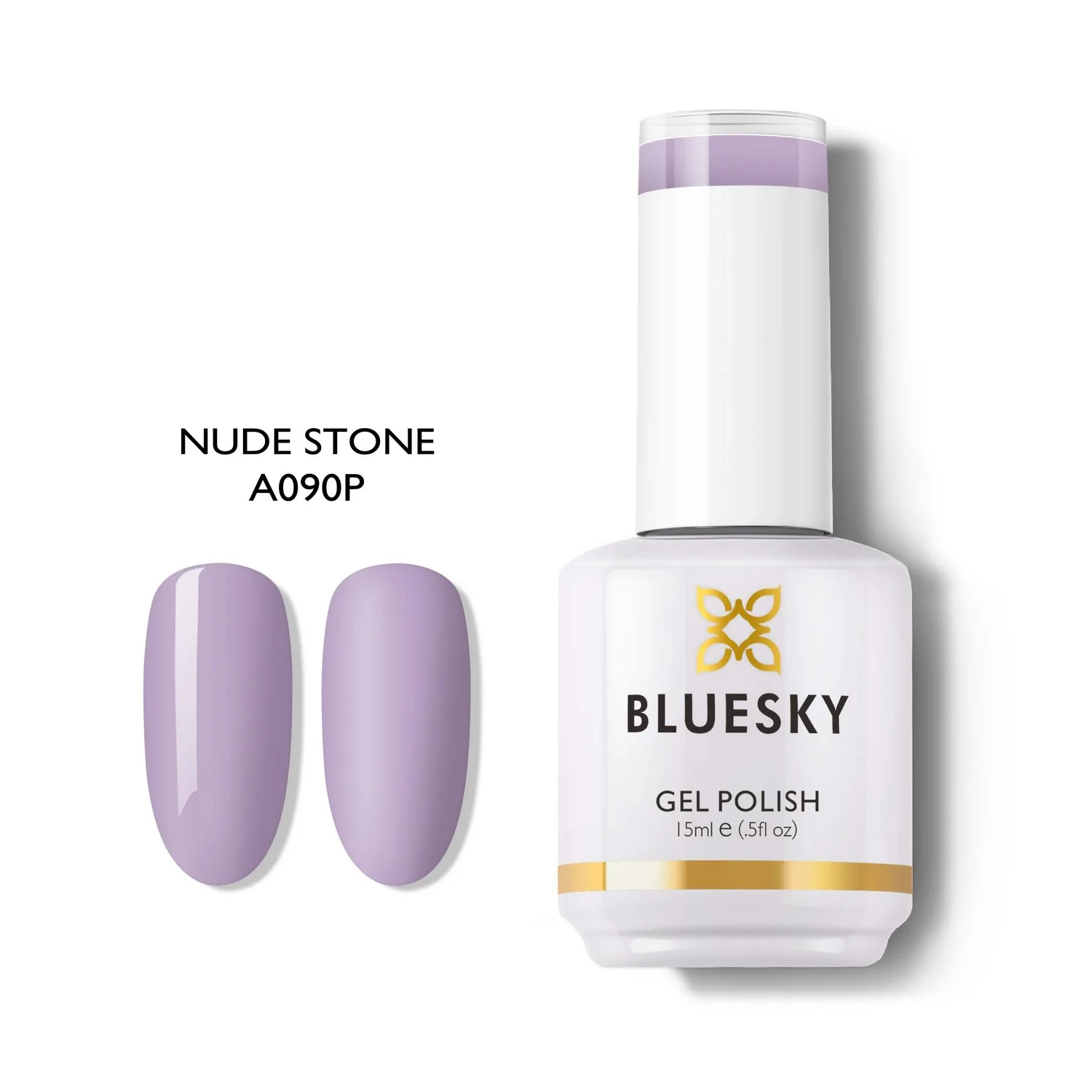 Φωτογραφία προϊόντος: Bluesky Hμιμόνιμο Bερνίκι A90 NUDE STONE (ΛΙΛΑ ΓΚΡΙ) 15ml