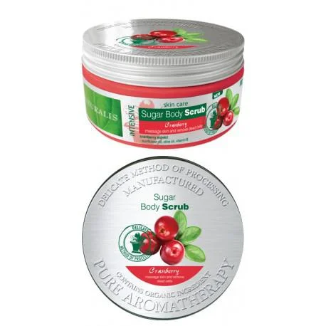 Φωτογραφία προϊόντος: NATURALIS SCRUB ΣΩΜΑΤΟΣ ΜΕ CRANBERRY 300g