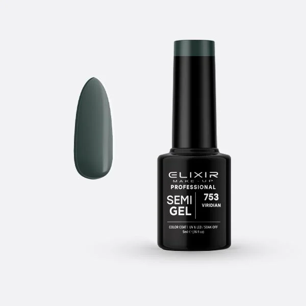 Φωτογραφία προϊόντος: Elixir Ημιμόνιμο βερνίκι 5ml 753 (Viridian)