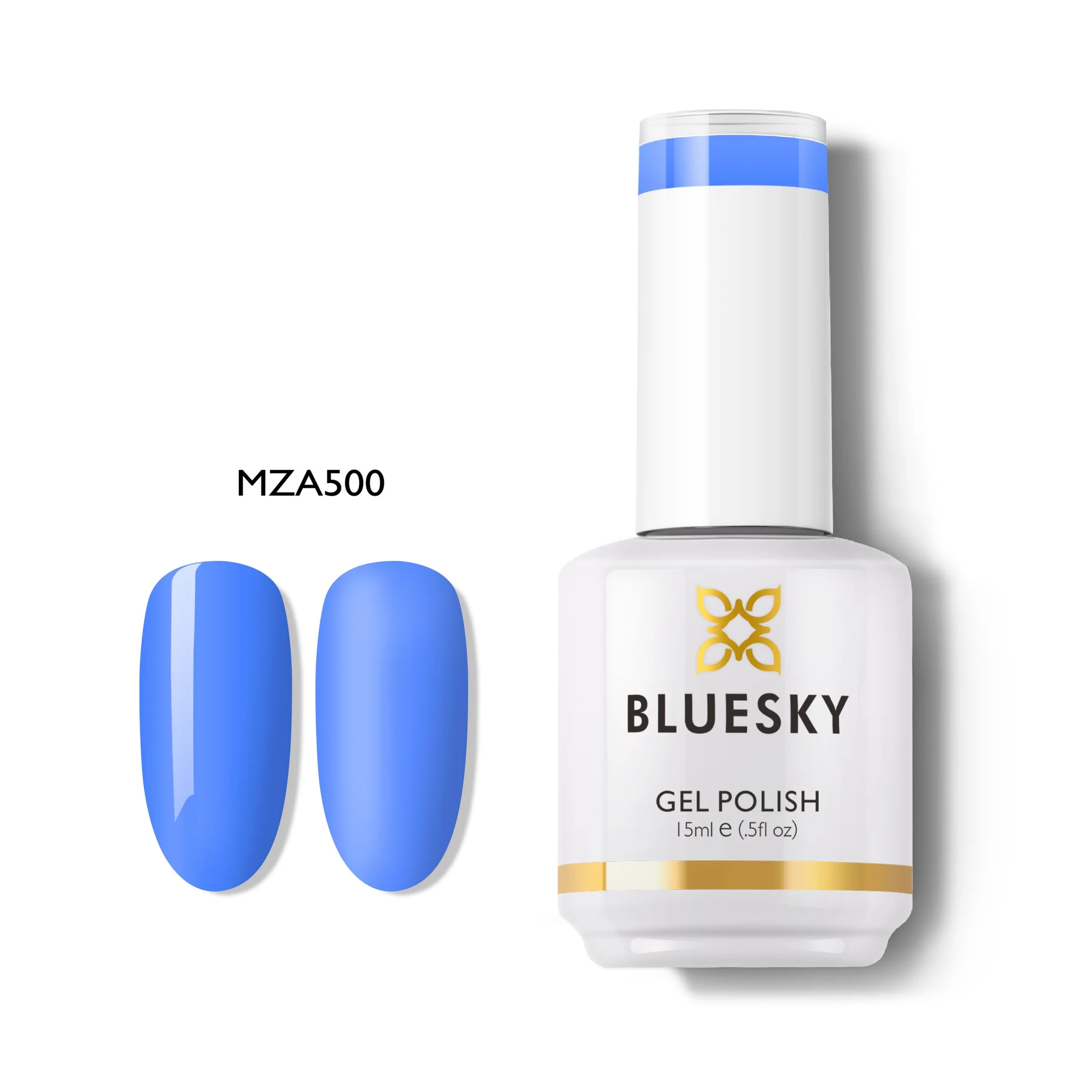 Φωτογραφία προϊόντος: Bluesky Hμιμόνιμο Bερνίκι MZA500 (ΜΠΛΕ ΛΟΥΛΑΚΙ) 15ml
