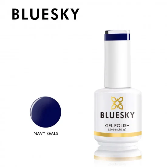 Φωτογραφία προϊόντος: Bluesky Hμιμόνιμο Bερνίκι QXG127 Navy Seals 15ml
