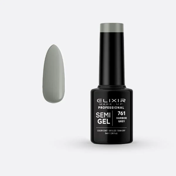 Φωτογραφία προϊόντος: Elixir Ημιμόνιμο βερνίκι 5ml 761 (Harbor Grey)