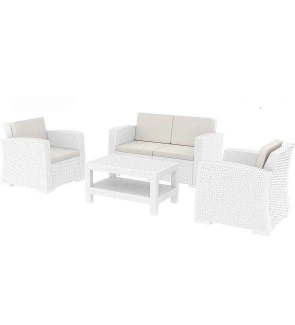 Φωτογραφία προϊόντος: Siesta Monaco/ST-2* Lounge Set White