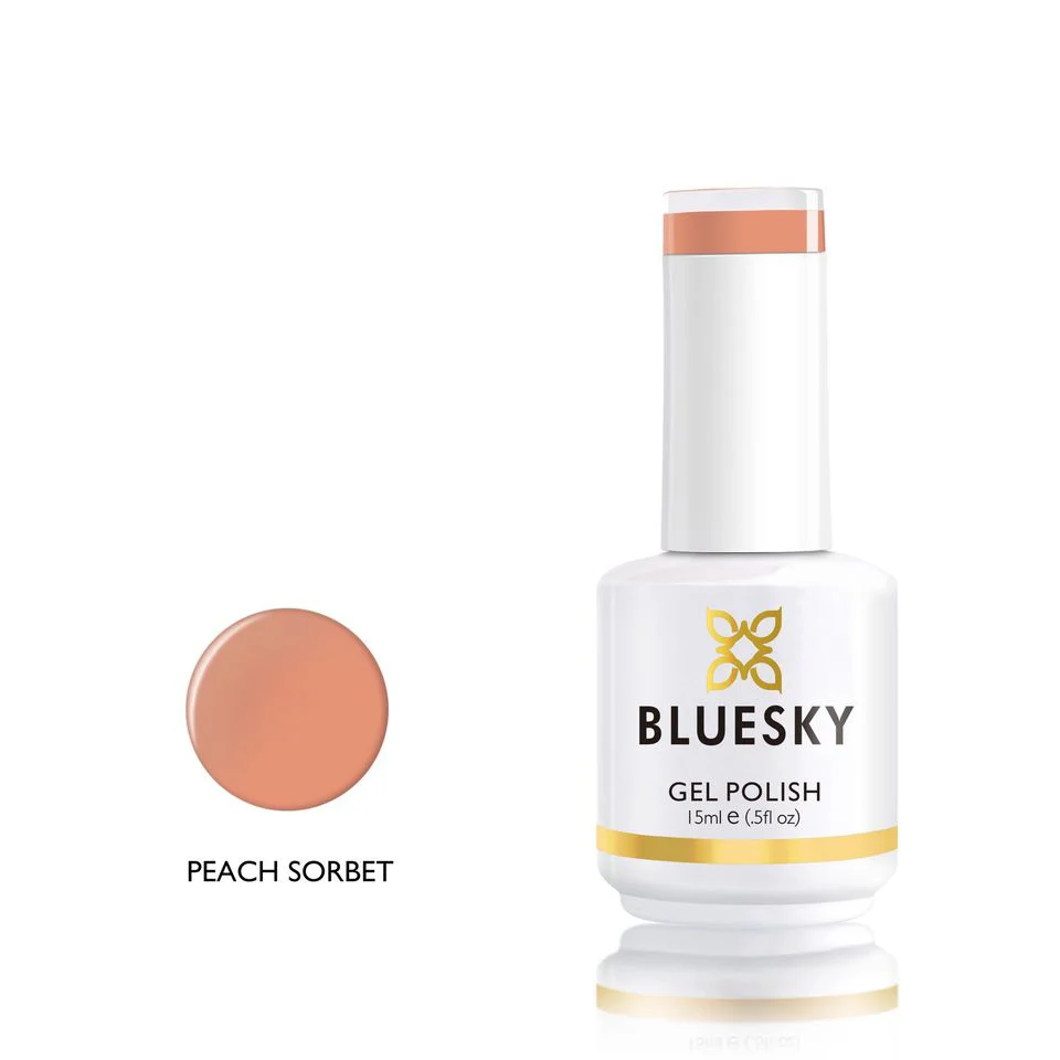 Φωτογραφία προϊόντος: Bluesky Hμιμόνιμο Bερνίκι PEACH SORBET 15ml