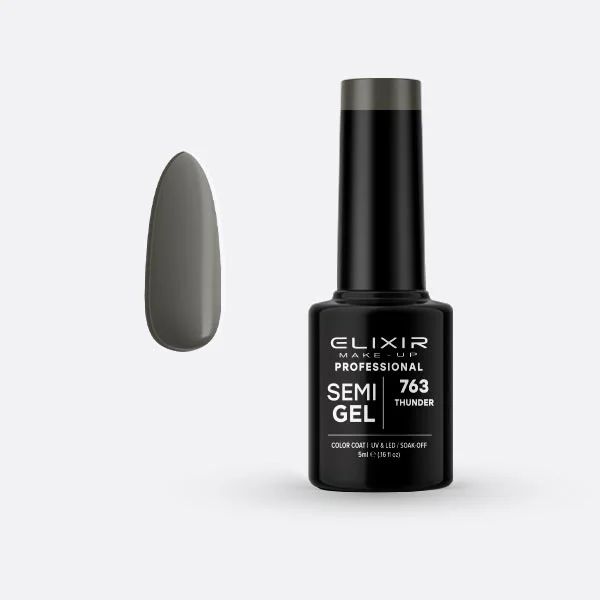 Φωτογραφία προϊόντος: Elixir Ημιμόνιμο βερνίκι 5ml 763 (Thunder)