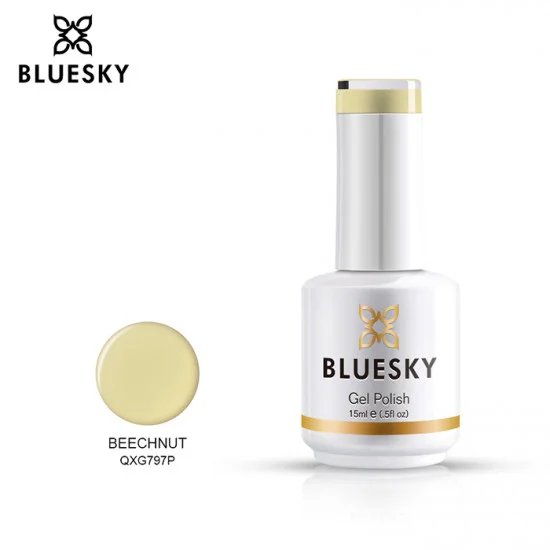 Φωτογραφία προϊόντος: Bluesky Hμιμόνιμο Bερνίκι Sunset QXG797P Beechnut 15ml