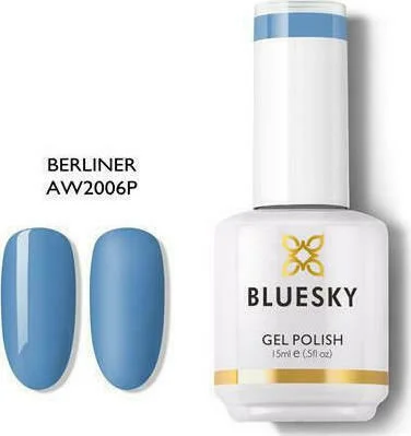 Φωτογραφία προϊόντος: Ημιμόνιμο Βερνίκι Bluesky Uv Gel Polish Fall With Me Berliner AW2006P 15ml