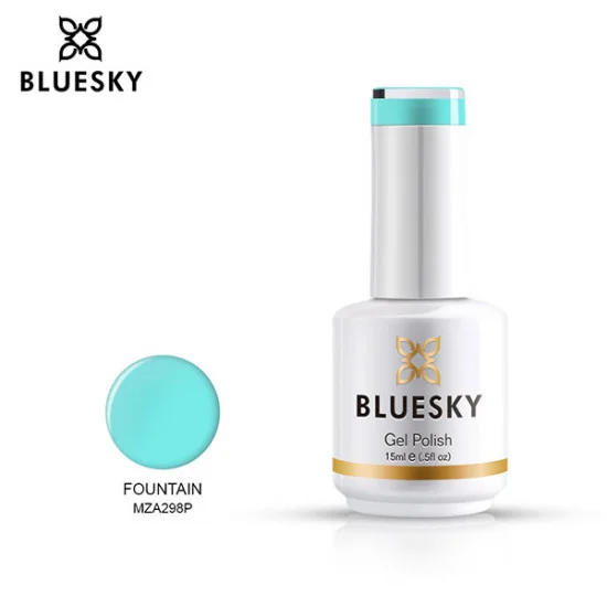 Φωτογραφία προϊόντος: Bluesky Hμιμόνιμο Bερνίκι Aquamarine MZA298P Fountain 15ml