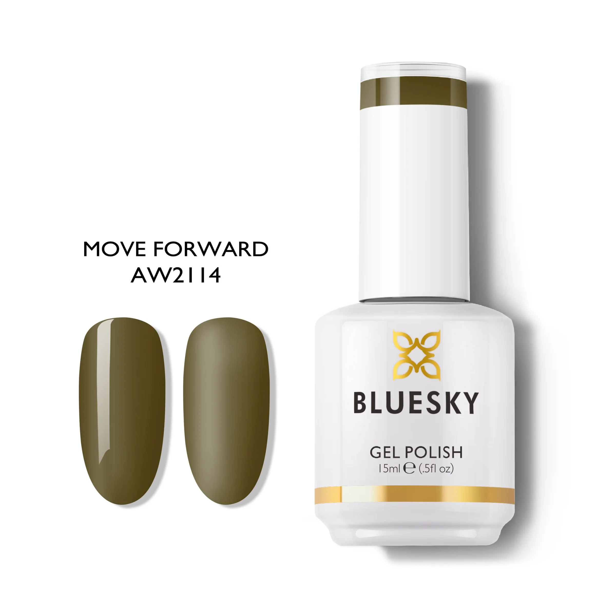 Φωτογραφία προϊόντος: Bluesky Hμιμόνιμο Bερνίκι MOVE FORWARD AW2114 15ml