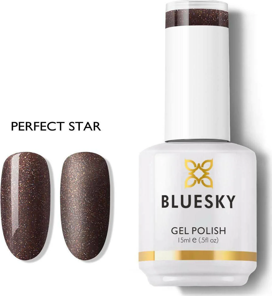 Φωτογραφία προϊόντος: Bluesky Hμιμόνιμο Bερνίκι perfect star 15ml