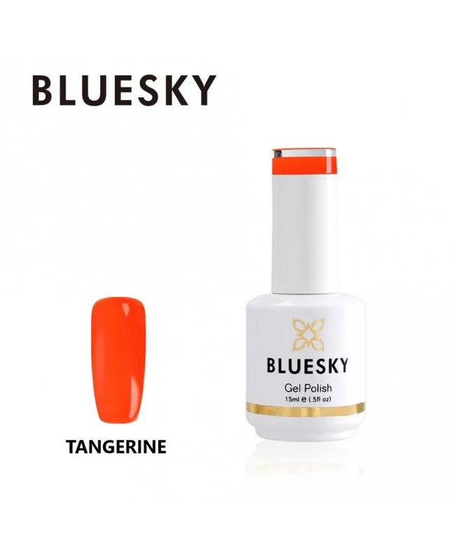 Φωτογραφία προϊόντος: Ημιμόνιμο Βερνίκι Bluesky Gel Polish Neon Tangerine 15ml