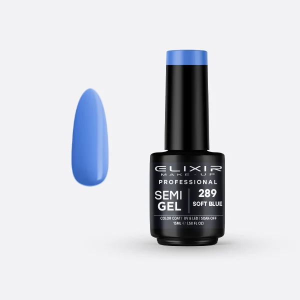 Φωτογραφία προϊόντος: Elixir Ημιμόνιμο βερνίκι 15ml 289 (Soft Blue)