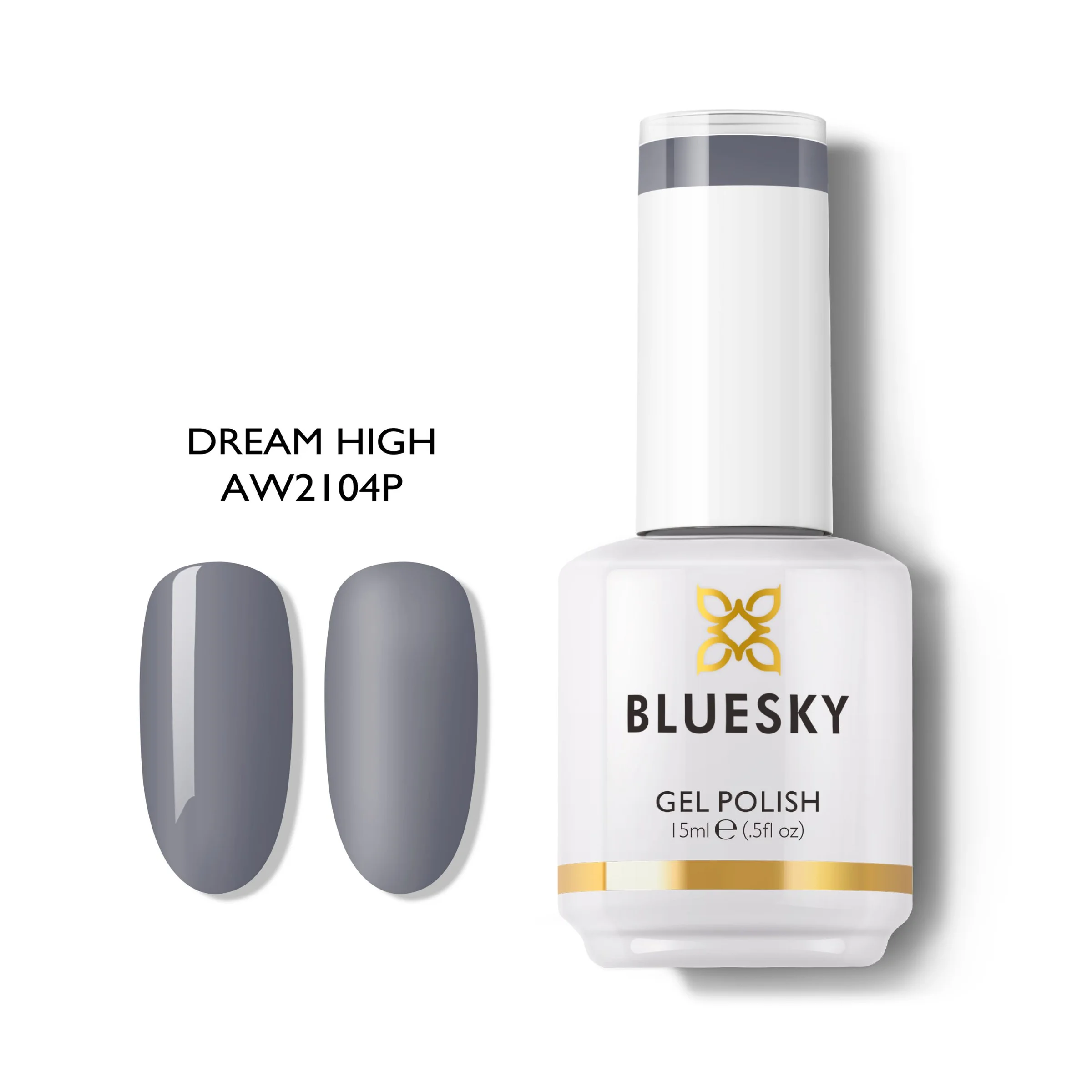 Φωτογραφία προϊόντος: Bluesky Hμιμόνιμο Bερνίκι AW2104 DREAM HIGH 15ml