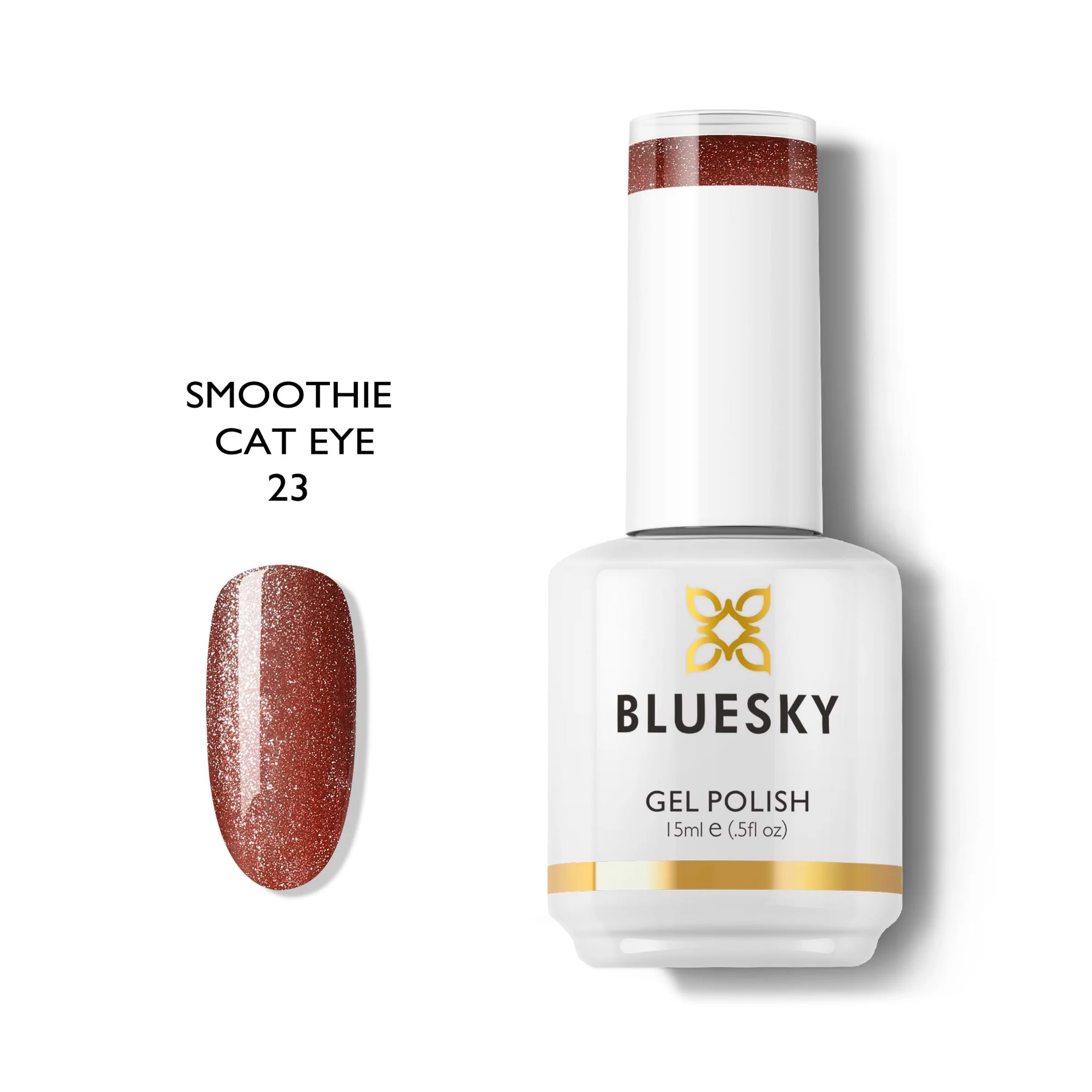 Φωτογραφία προϊόντος: Bluesky Gel Polish Smoothie Cat Eye 23 15ml